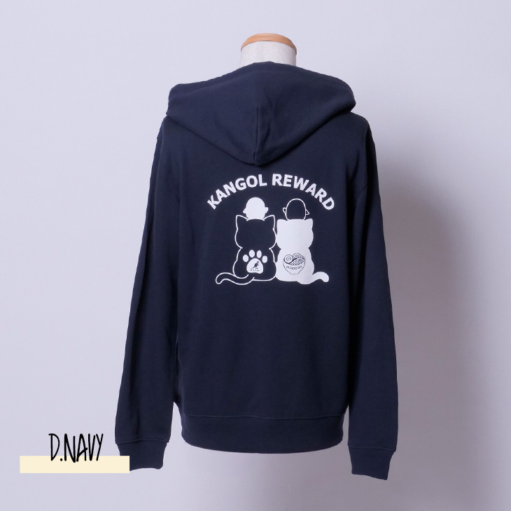 完全受注生産】スギ×KANGOL REWARD コラボ企画！ZIPパーカー