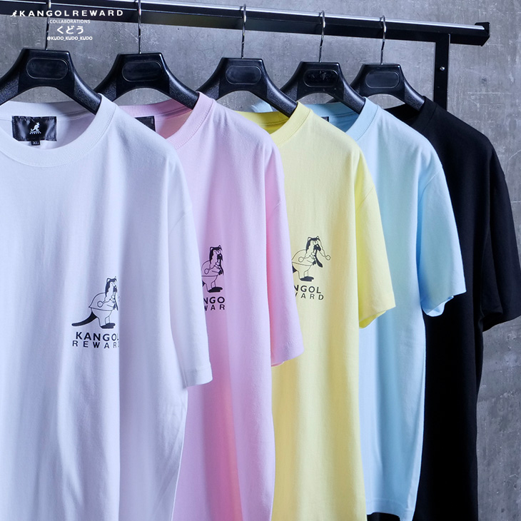 完全受注生産】くどう×KANGOL REWARD コラボ企画！半袖Tシャツ
