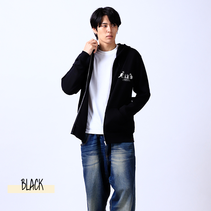 完全受注生産】アジアねこ散歩×KANGOL REWARD コラボ企画！ZIPパーカー
