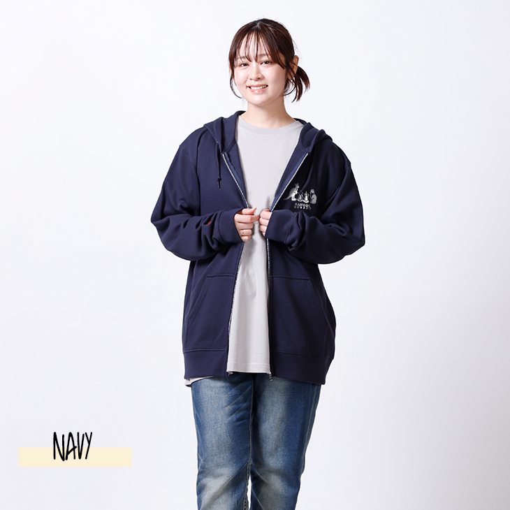 完全受注生産】アジアねこ散歩×KANGOL REWARD コラボ企画！ZIPパーカー