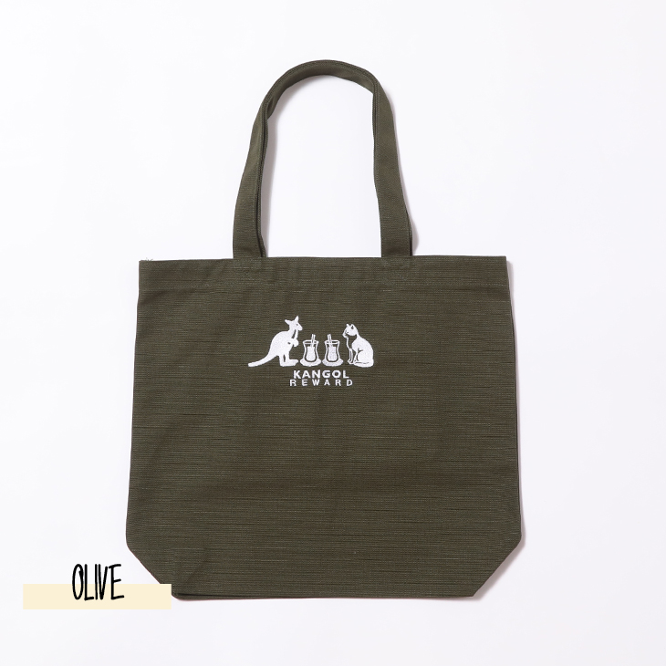 完全受注生産】アジアねこ散歩×KANGOL REWARD コラボ企画！トートバッグ