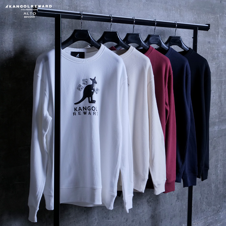 完全受注生産】ALTO×KANGOL REWARD コラボ企画！トレーナー