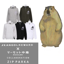 完全受注生産】マーモット中毒×KANGOL REWARD コラボ企画！トートバッグ