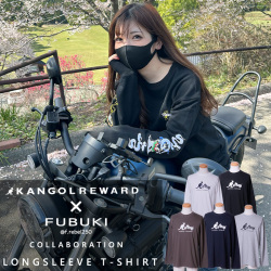 完全受注生産】FUBUKI×KANGOL REWARD コラボ企画！ZIPパーカー