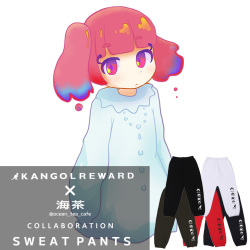 完全受注生産】海茶×KANGOL REWARD コラボ企画！ZIPパーカー